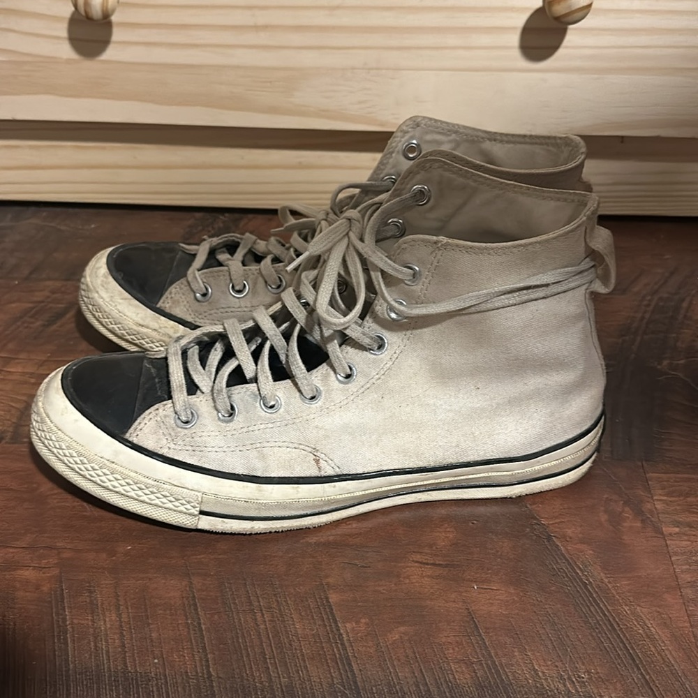 Essentials Off-White Converse Chucks - image 1